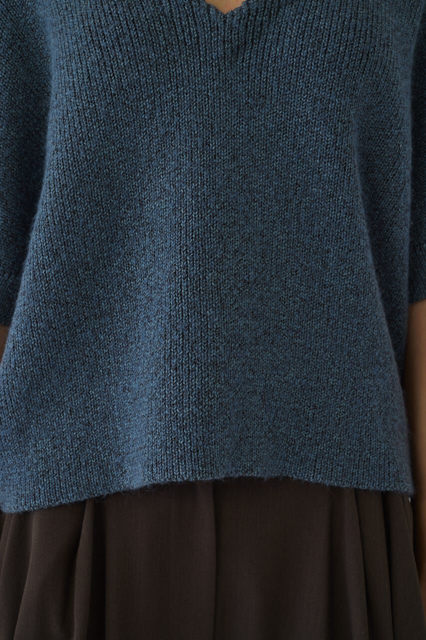 RIM.ARK 「Round knit vest tops」|ダウンベスト・ベスト|