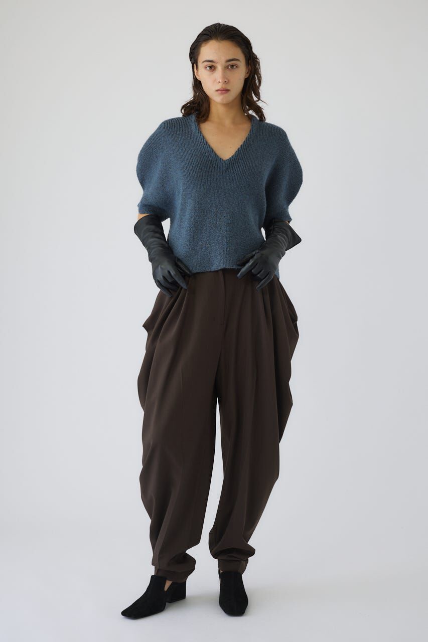 RIM.ARK 「Round knit vest tops」|ダウンベスト・ベスト|