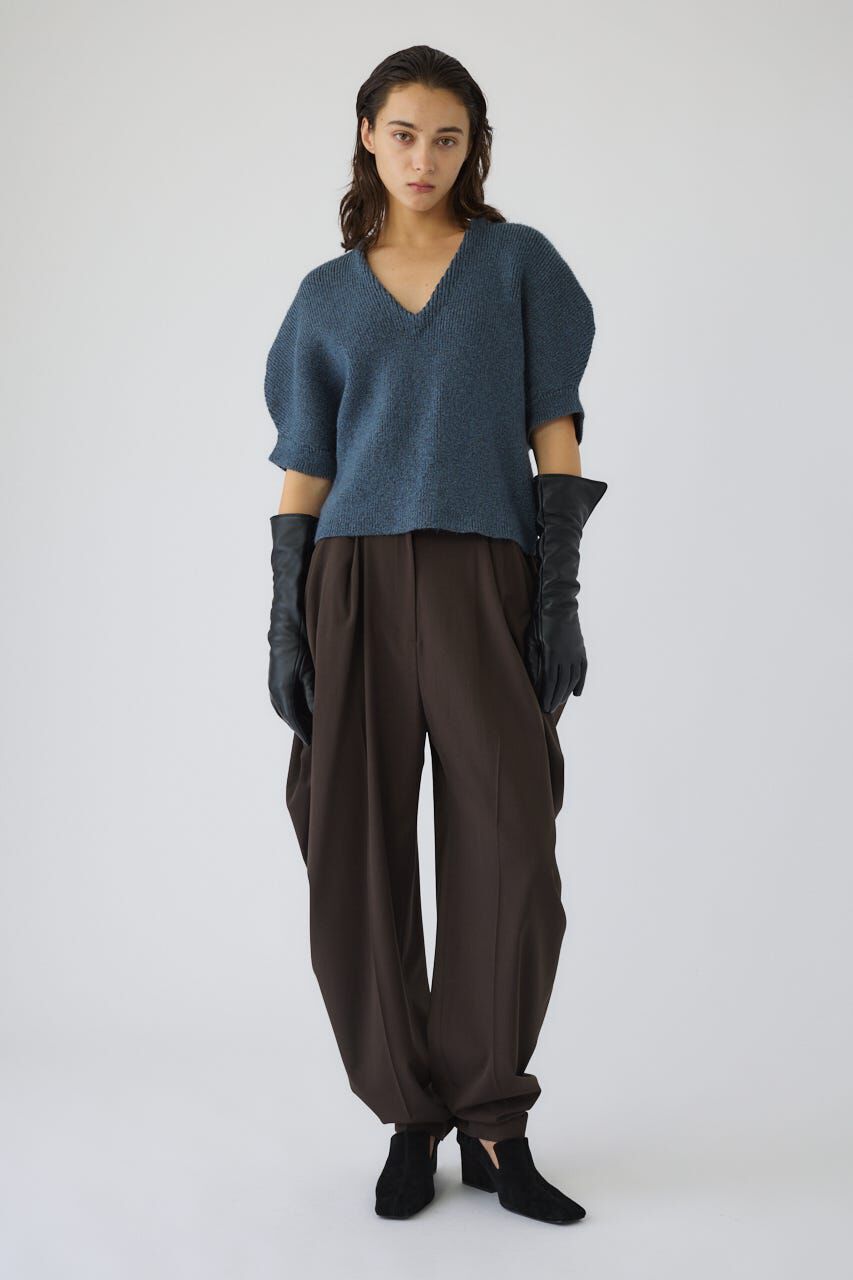 RIM.ARK 「Round knit vest tops」|ダウンベスト・ベスト|