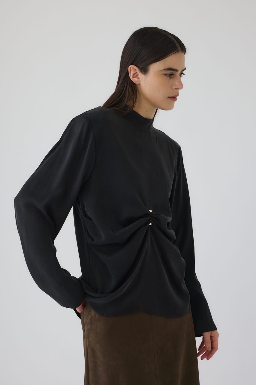 RIM.ARK 「Gathered paded tops」|シャツ・ブラウス|