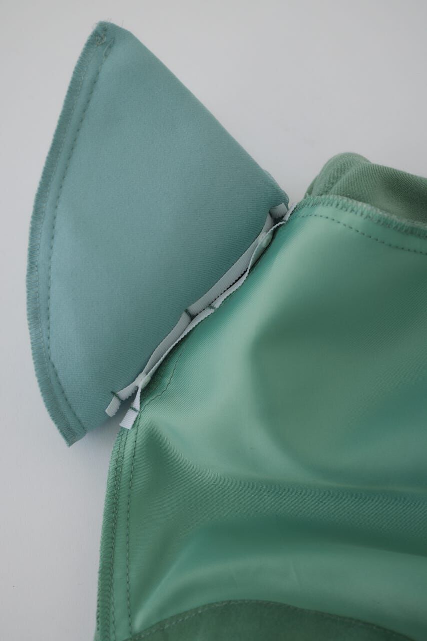 RIM.ARK 「Gathered paded tops」|シャツ・ブラウス|
