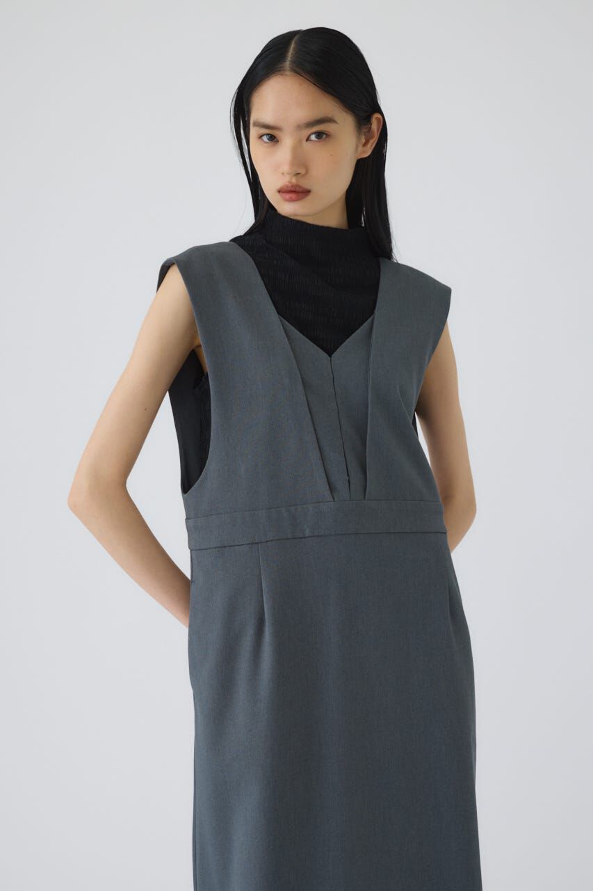 RIM.ARK 「Vest like jumper SK」|ワンピース|