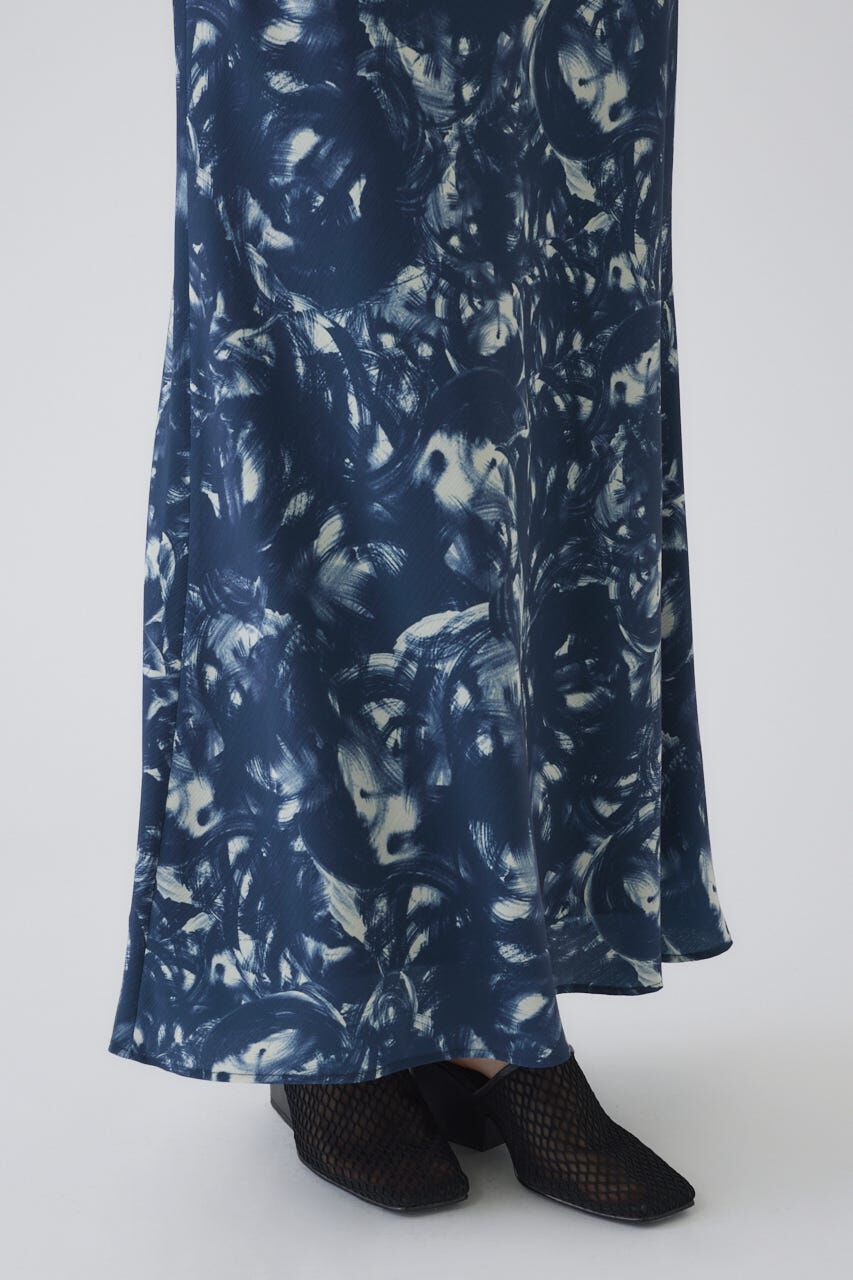 RIM.ARK 「Air turbulence painting skirt」|スカート|