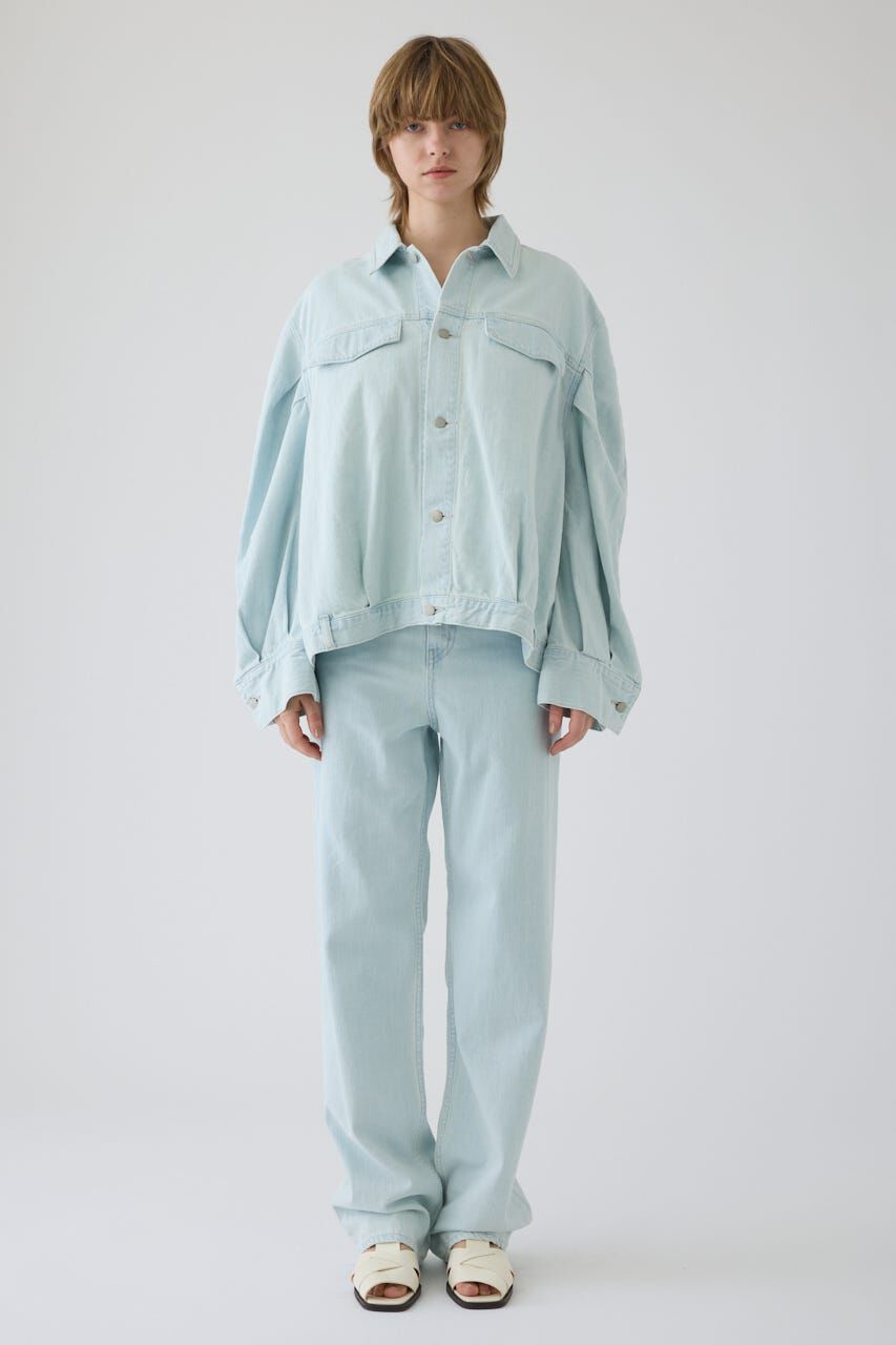 RIM.ARK 「Big puff sleeve denim JK」|デニムジャケット|