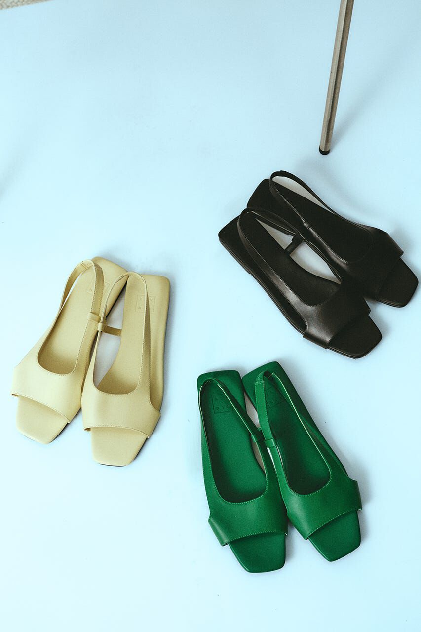 RIM.ARK 「Minimal leather sandal」|サンダル|GRN