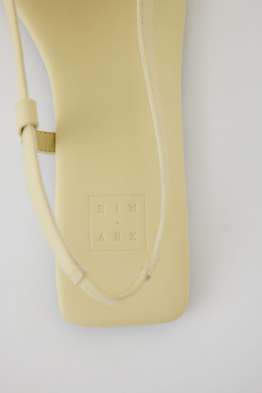 RIM.ARK 「Minimal leather sandal」|サンダル|
