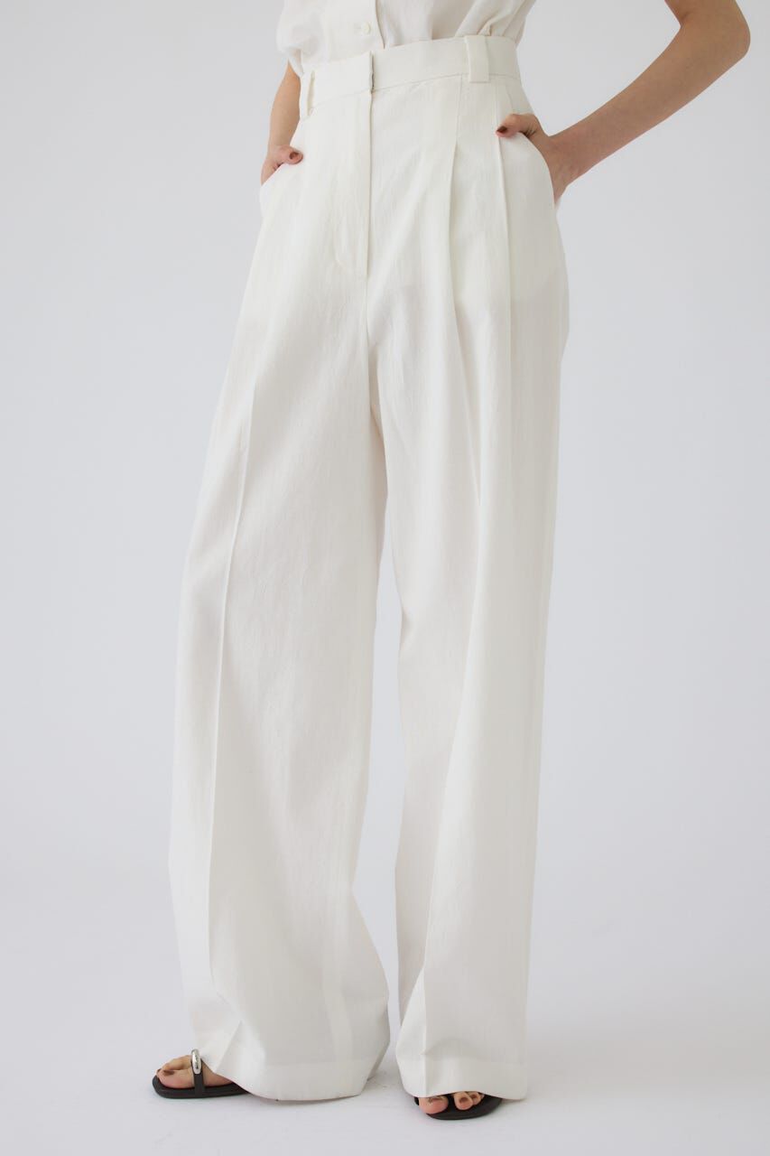 RIM.ARK 「Linen mix slacks」|その他|