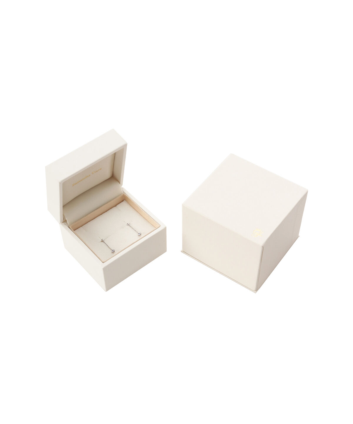 newme by Samantha Thavasa「K10 WG タンザナイト チェーンフラワーピアス≪12月 誕生石≫」|ピアス|