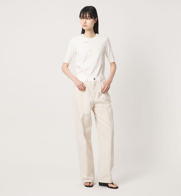 AEWEN MATOPH「＜AEWEN MATOPH＞イレギュラー パネル Tシャツ」|Tシャツ・カットソー|