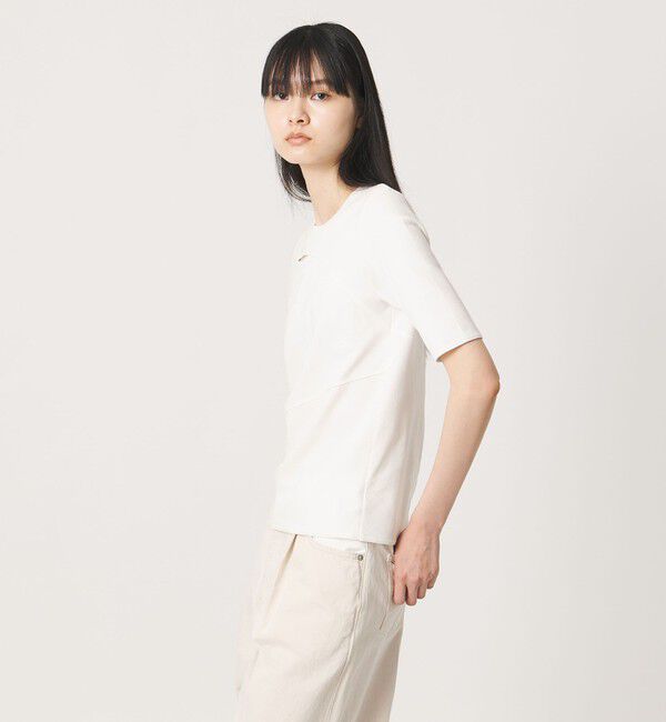 AEWEN MATOPH「＜AEWEN MATOPH＞イレギュラー パネル Tシャツ」|Tシャツ・カットソー|