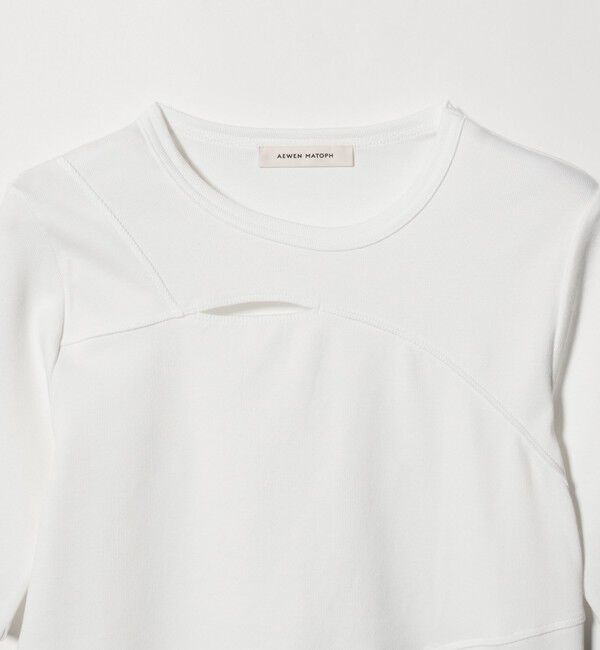 AEWEN MATOPH「＜AEWEN MATOPH＞イレギュラー パネル Tシャツ」|Tシャツ・カットソー|