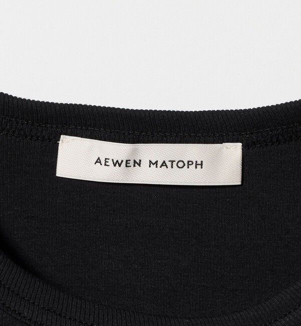 AEWEN MATOPH「＜AEWEN MATOPH＞イレギュラー パネル Tシャツ」|Tシャツ・カットソー|