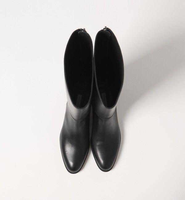 UNITED ARROWS「バックジップ ジョッキー ロングブーツ」|ロングブーツ|