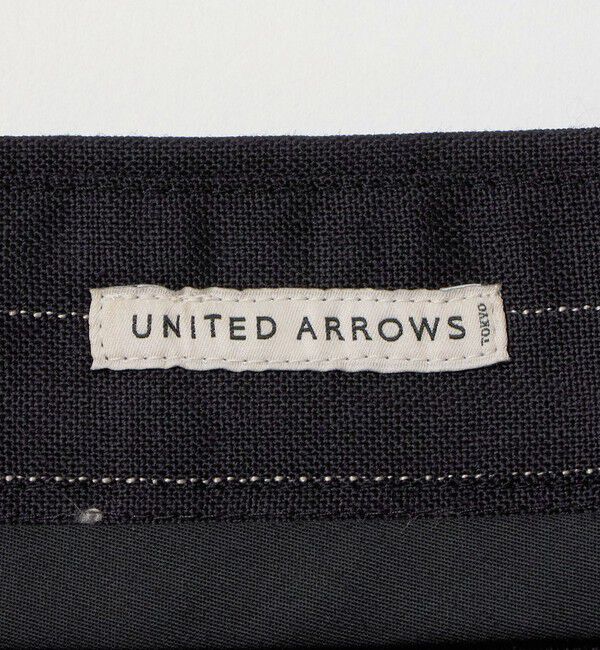 UNITED ARROWS「ポーラ ピンストライプ ワイドストレート パンツ」|スラックス|