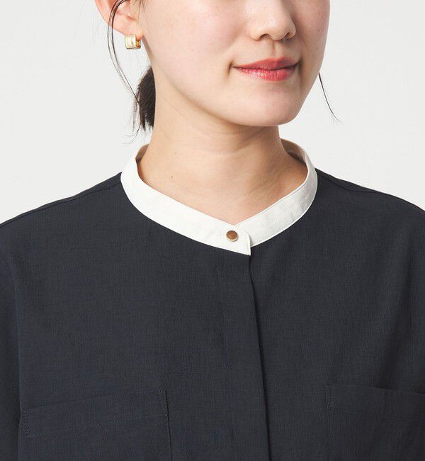 UNITED ARROWS green label relaxing「Breeze Cool ポケット シャツ マシンウォッシャブル 吸水速乾 通気性 UVカット」|シャツ・ブラウス|