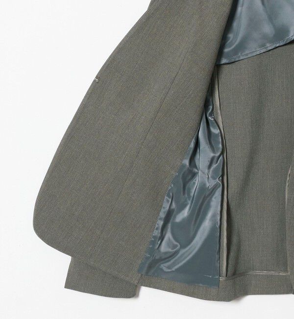 UNITED ARROWS green label relaxing「［size SHORT/TALLあり］ライト ダブルクロス ノーラペル ジャケット」|ノーカラージャケット|