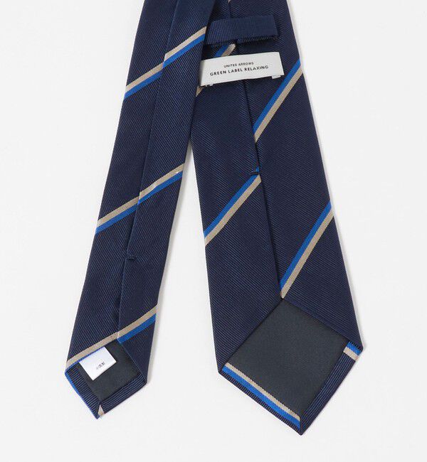UNITED ARROWS green label relaxing「GLR シルク3 8.0cm ストライプ1 ネクタイ」|ネクタイ・蝶ネクタイ|