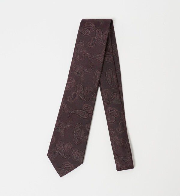 UNITED ARROWS green label relaxing「GLR シルク2 8.0cm ペイズリー ネクタイ」|ネクタイ・蝶ネクタイ|