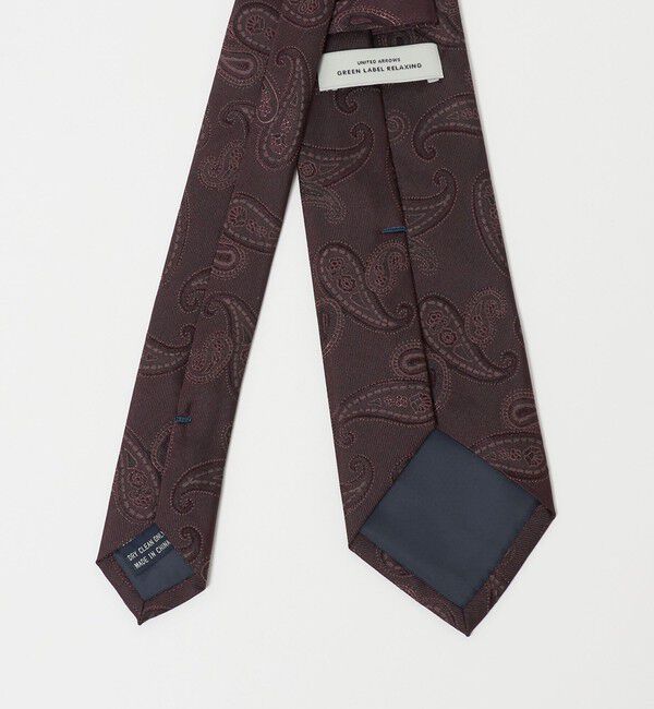 UNITED ARROWS green label relaxing「GLR シルク2 8.0cm ペイズリー ネクタイ」|ネクタイ・蝶ネクタイ|