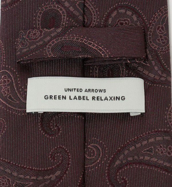 UNITED ARROWS green label relaxing「GLR シルク2 8.0cm ペイズリー ネクタイ」|ネクタイ・蝶ネクタイ|