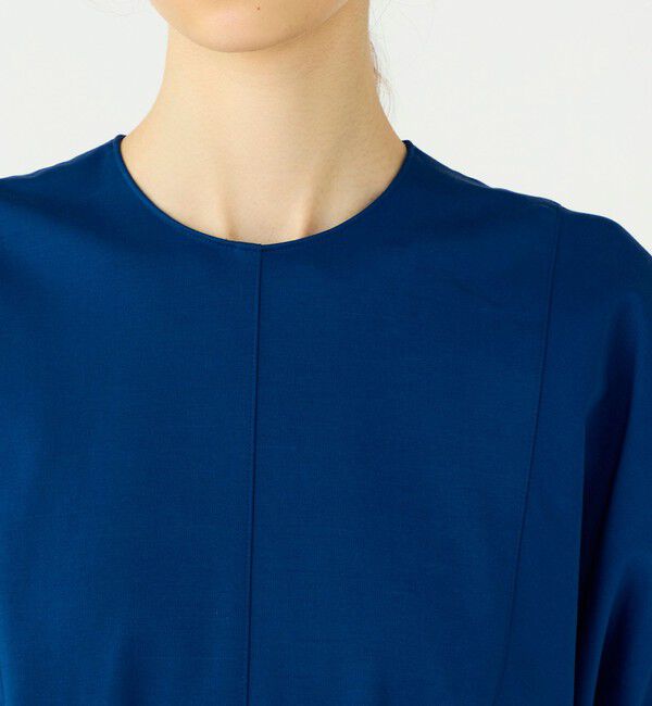 Ballsey「スムースポンチ ラウンドスリーブワンピース」|ワンピース|