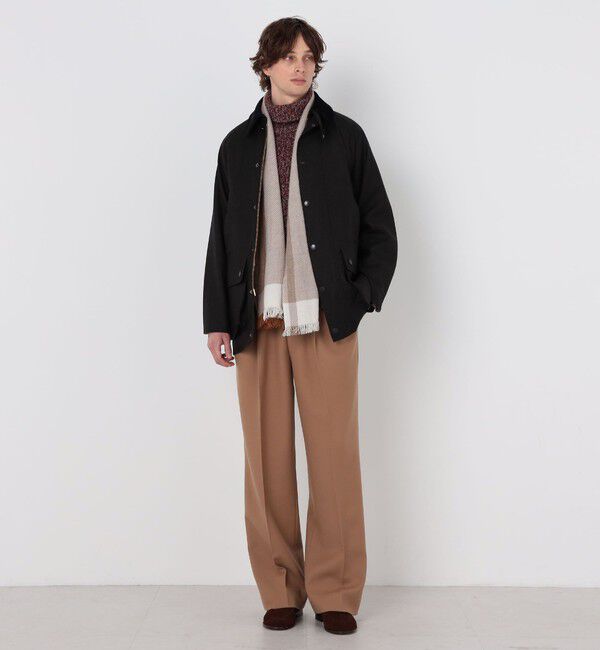 TOMORROWLAND MENS「【WEB先行予約・別注】Barbour CL BEAUFORT 3WAY ウールブルゾン DORMEUIL」|ブルゾン・スタジャン|