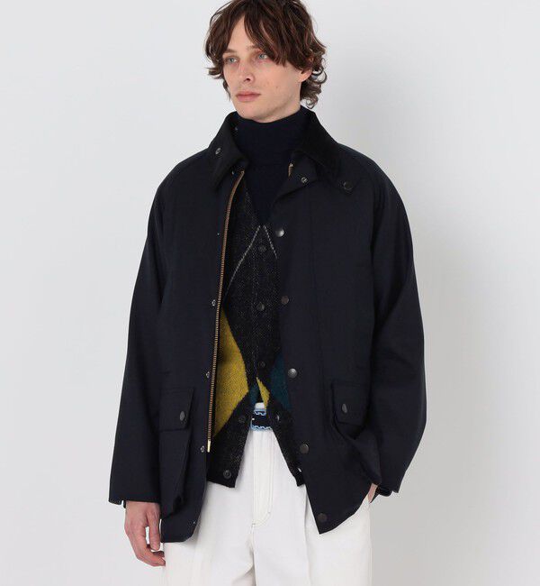 TOMORROWLAND MENS「【WEB先行予約・別注】Barbour CL BEAUFORT 3WAY ウールブルゾン DORMEUIL」|ブルゾン・スタジャン|