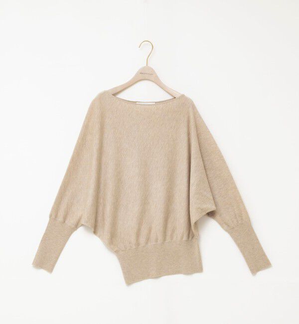 NOLLEY'S sophi「【BECシリーズ】【一部WEB限定カラーアイテム】ドレープドルマンプルオーバー」|ニット・セーター|