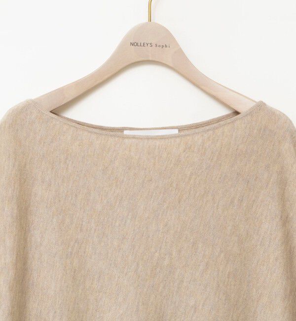 NOLLEY'S sophi「【BECシリーズ】【一部WEB限定カラーアイテム】ドレープドルマンプルオーバー」|ニット・セーター|