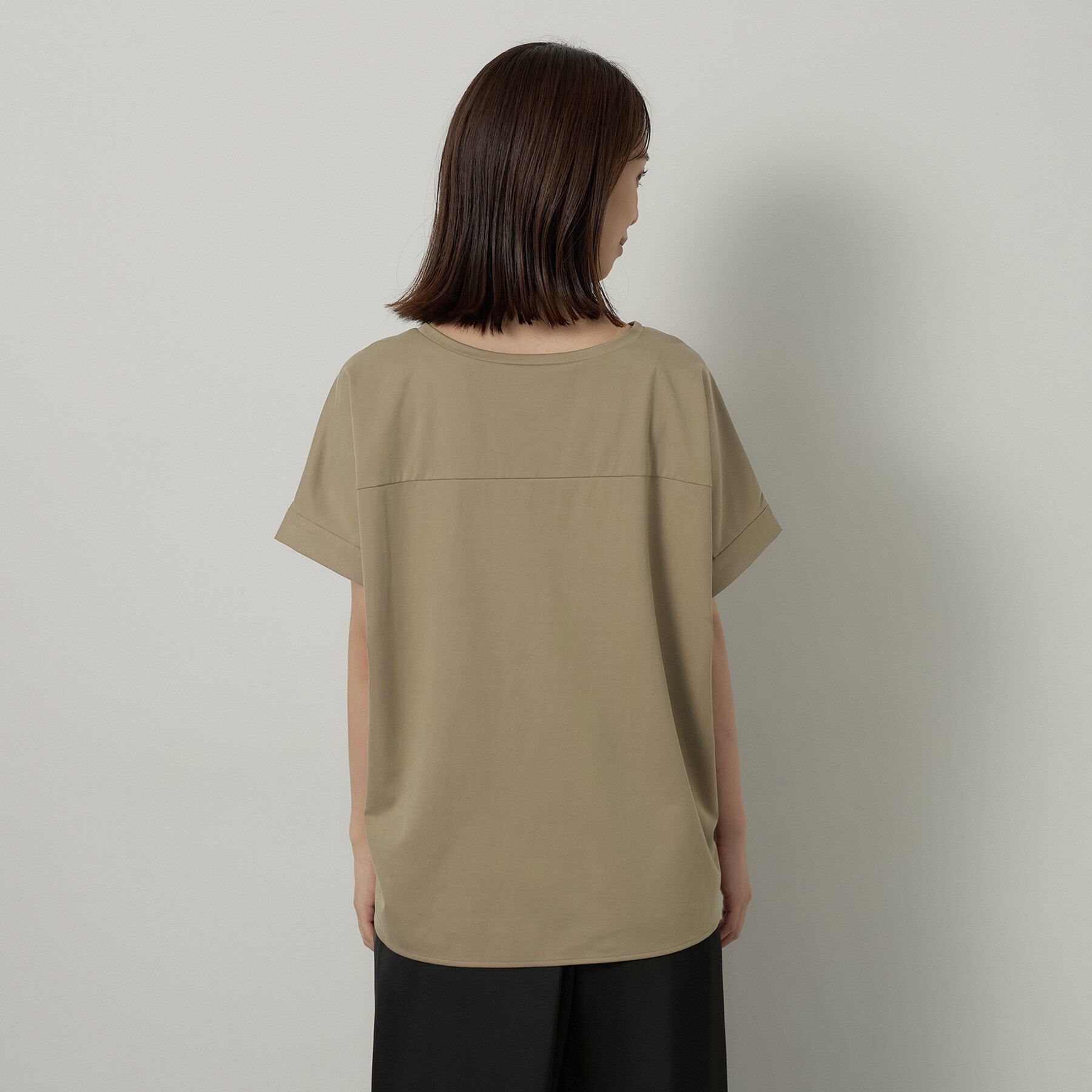 UNTITLED「【秋めきリラクシー/セットアップ可】ヴィンテージライクドルマンカットソー」|Tシャツ・カットソー|