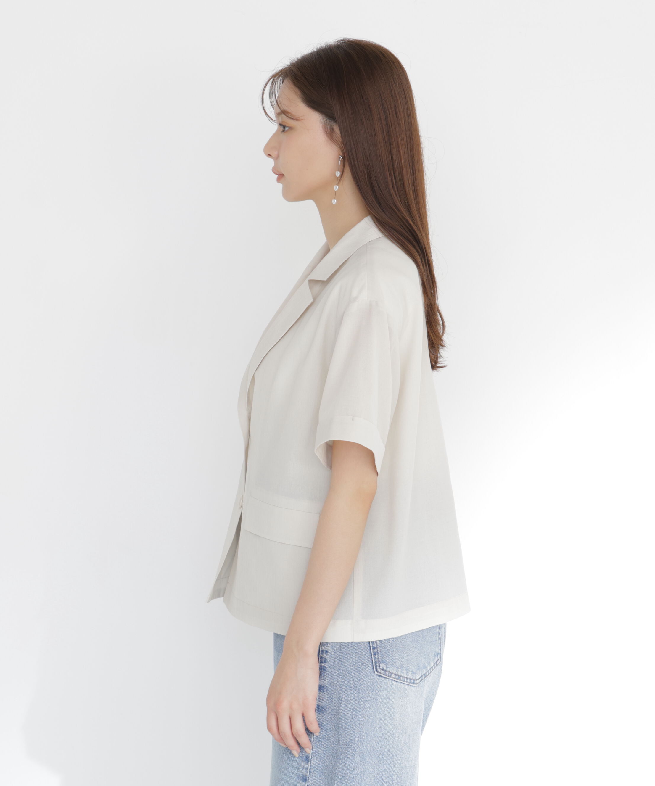 PROPORTION BODY DRESSING「＜a/mie＞ハーフスリーブジャケット」|その他|