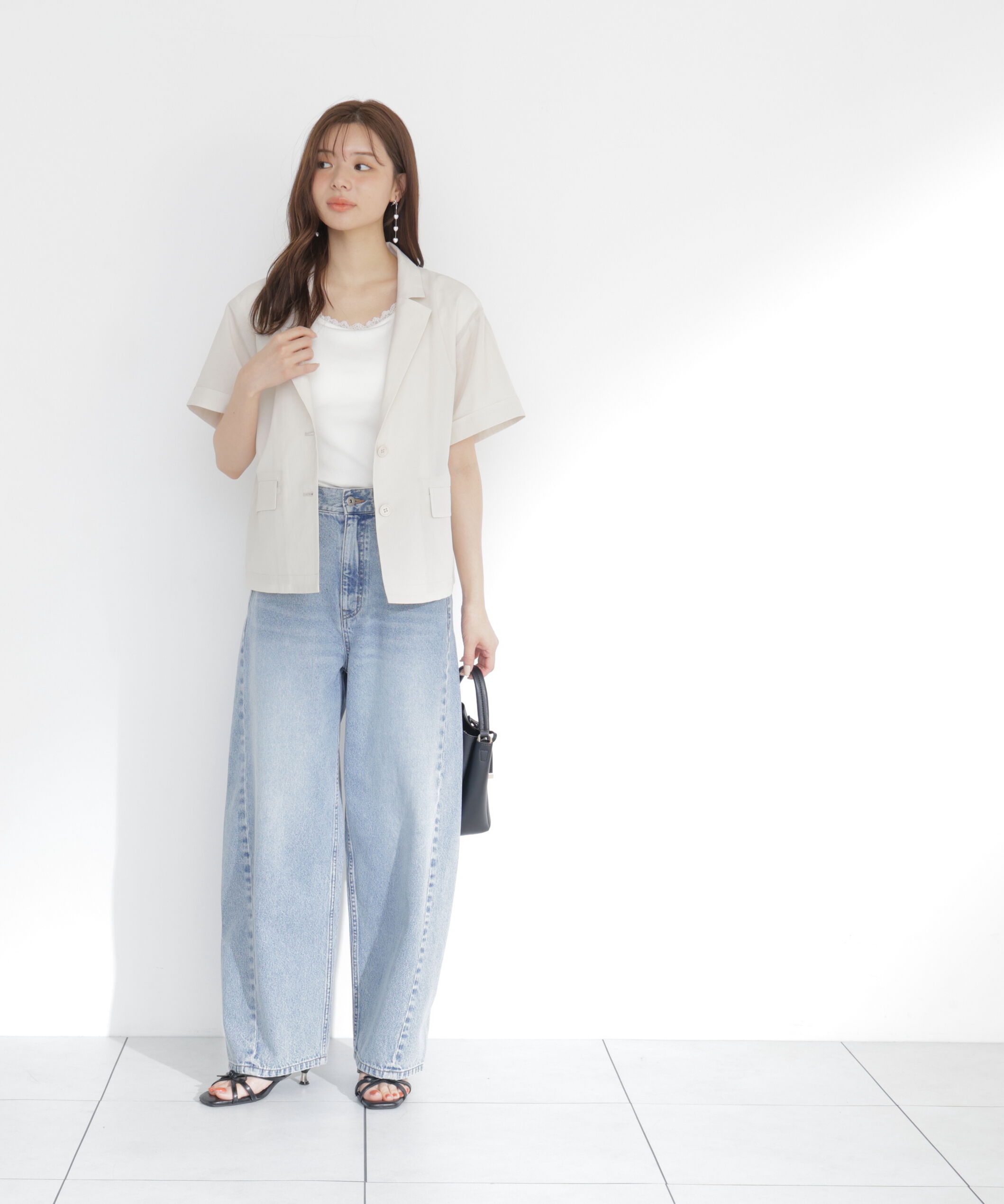 PROPORTION BODY DRESSING「＜a/mie＞ハーフスリーブジャケット」|その他|