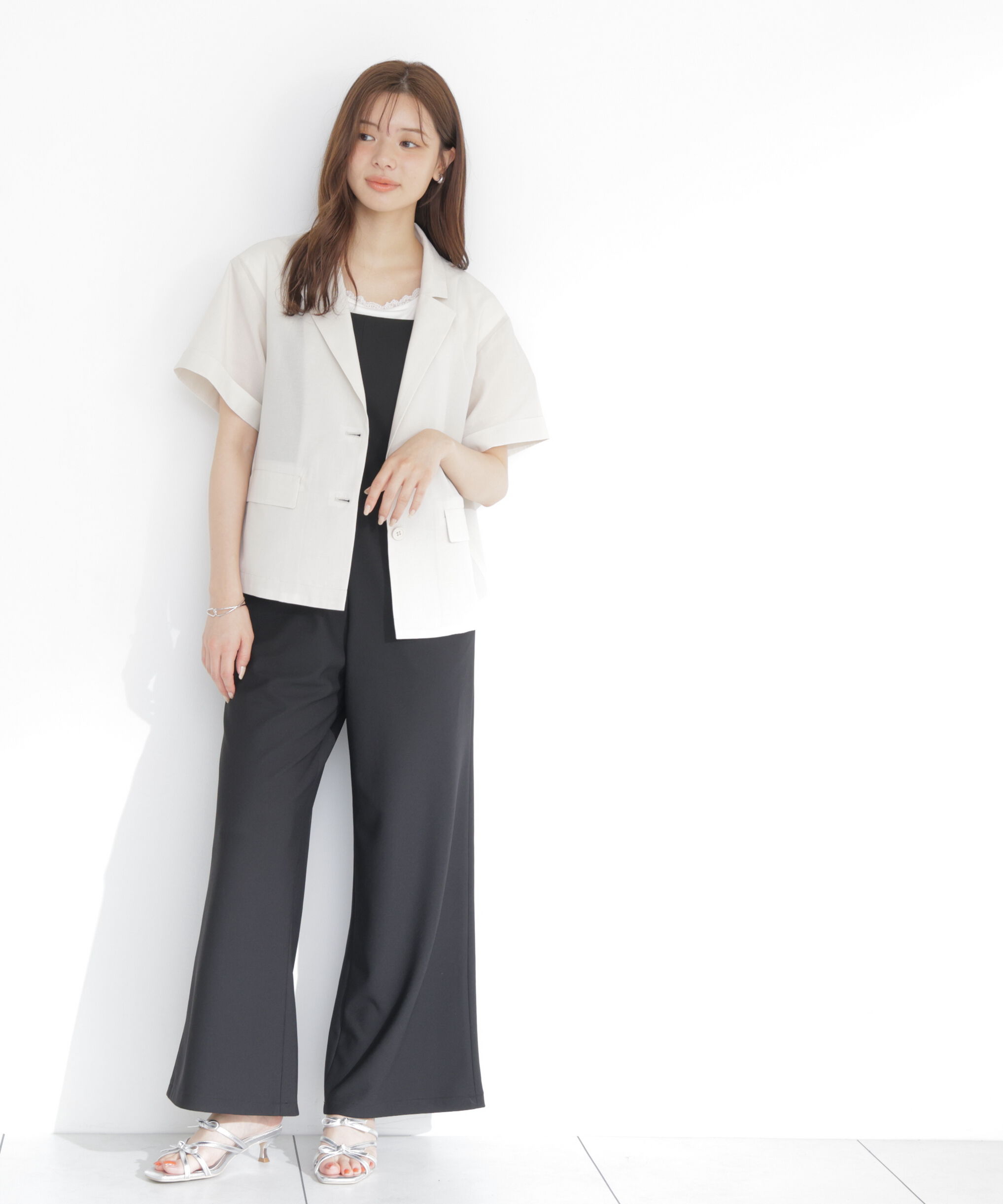 PROPORTION BODY DRESSING「＜a/mie＞ハーフスリーブジャケット」|その他|