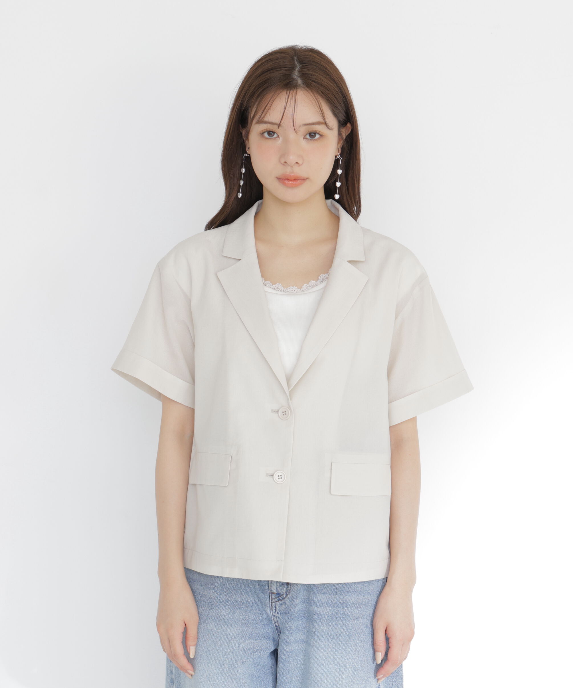 PROPORTION BODY DRESSING「＜a/mie＞ハーフスリーブジャケット」|その他|