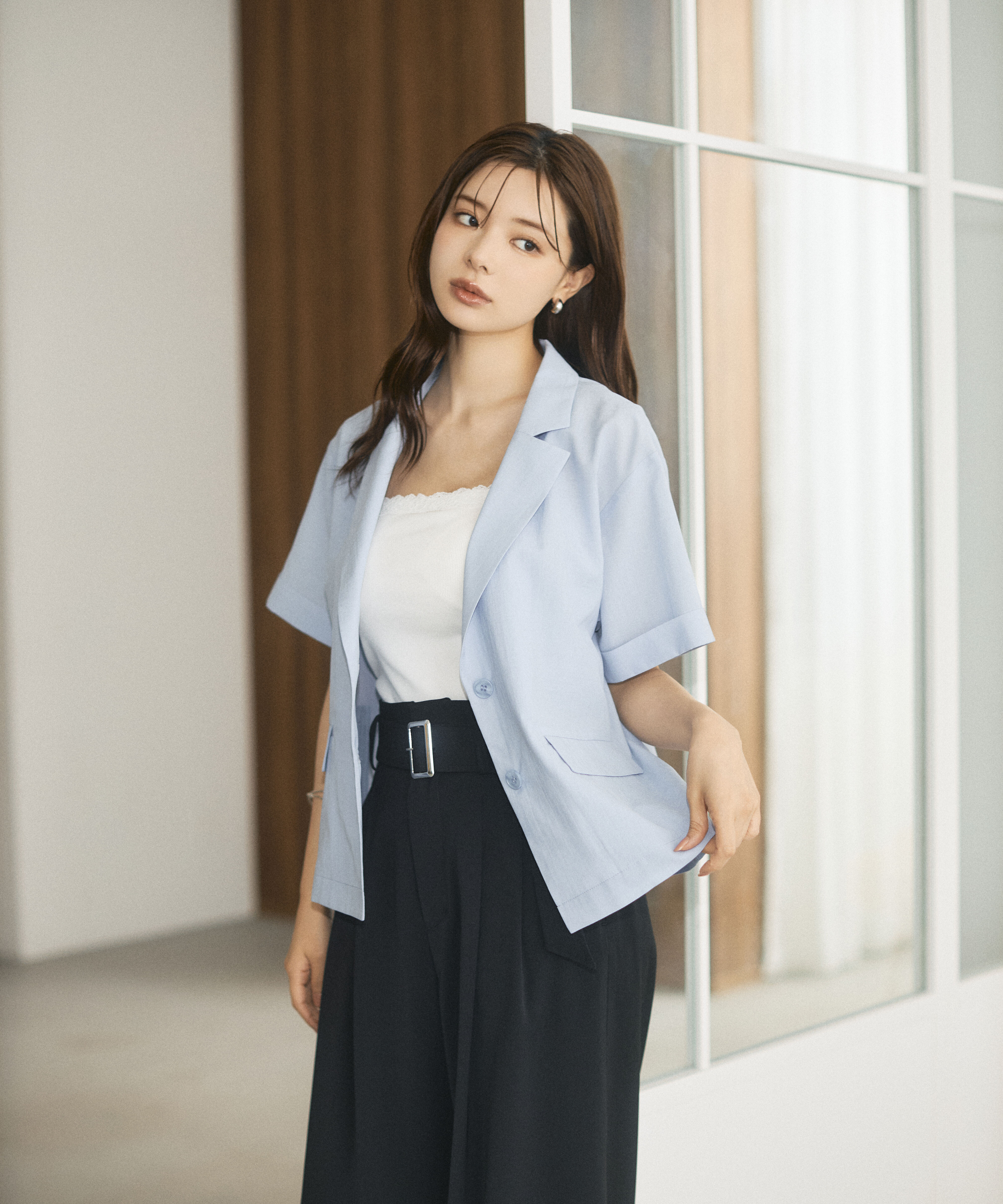 PROPORTION BODY DRESSING「＜a/mie＞ハーフスリーブジャケット」|その他|