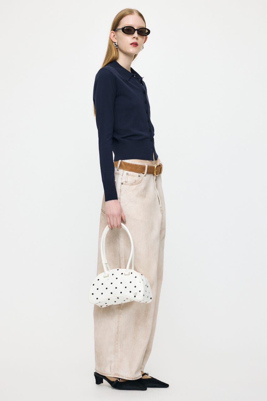 MOUSSY「HIGH GAUGE KNIT シャツ」|シャツ・ブラウス|