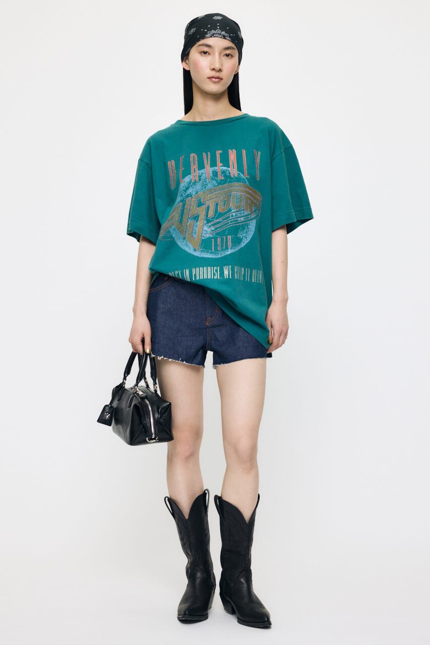 MOUSSY「FADED GRAPHIC LOOSE TEE」|Tシャツ・カットソー|