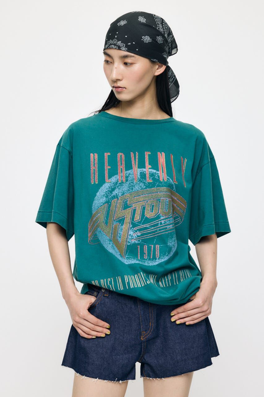 MOUSSY「FADED GRAPHIC LOOSE TEE」|Tシャツ・カットソー|