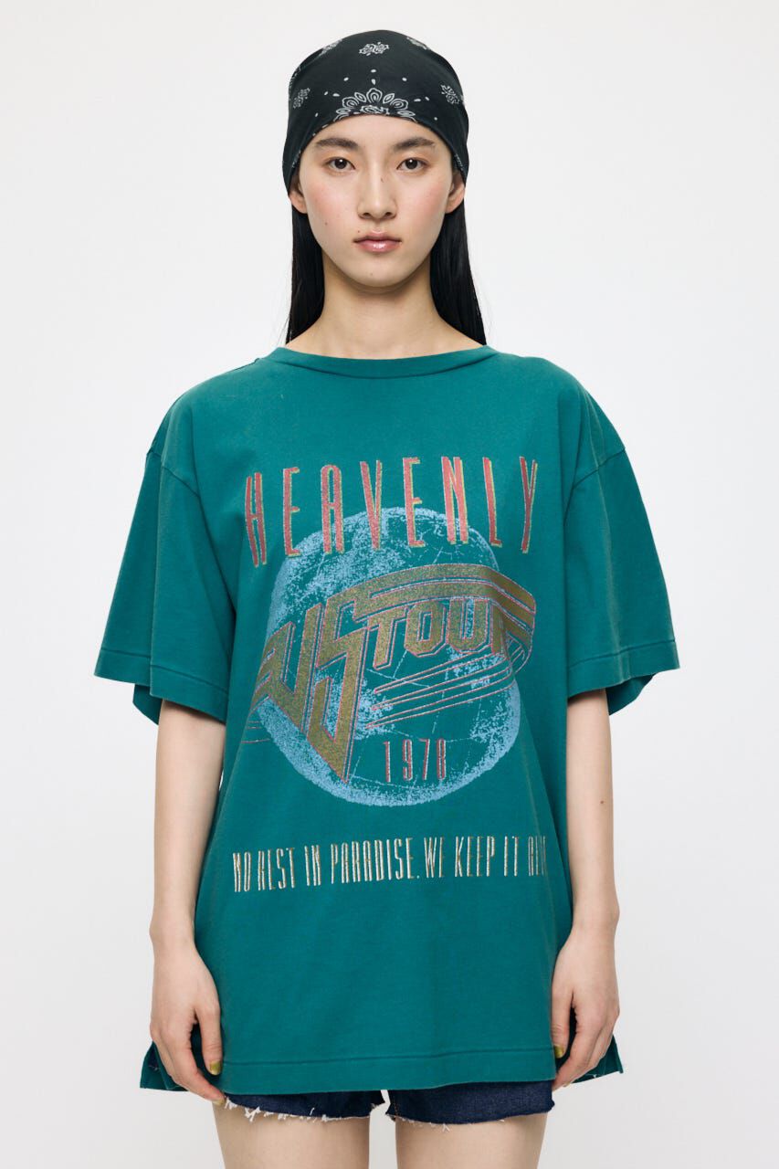 MOUSSY「FADED GRAPHIC LOOSE TEE」|Tシャツ・カットソー|