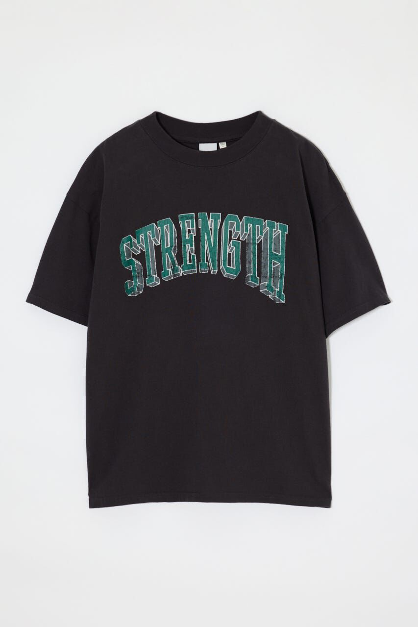 MOUSSY「STRENGTH COLLEGE Tシャツ」|Tシャツ・カットソー|