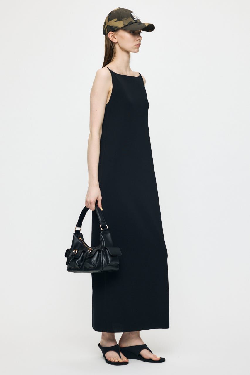 MOUSSY「BACKLESS KNIT ドレス」|ワンピース|