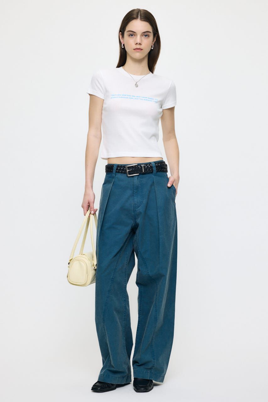MOUSSY「TINY LETTERED Tシャツ」|Tシャツ・カットソー|