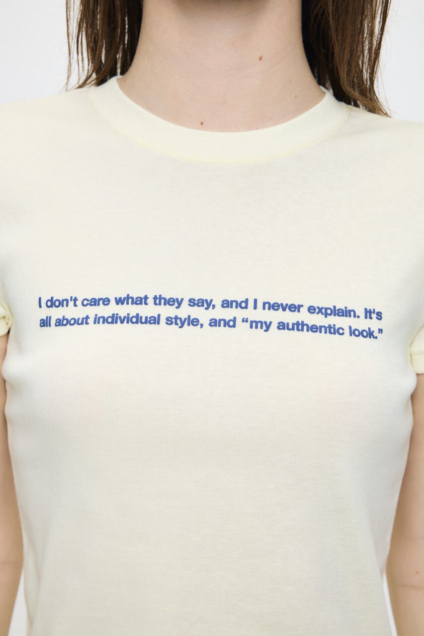 MOUSSY「TINY LETTERED Tシャツ」|Tシャツ・カットソー|
