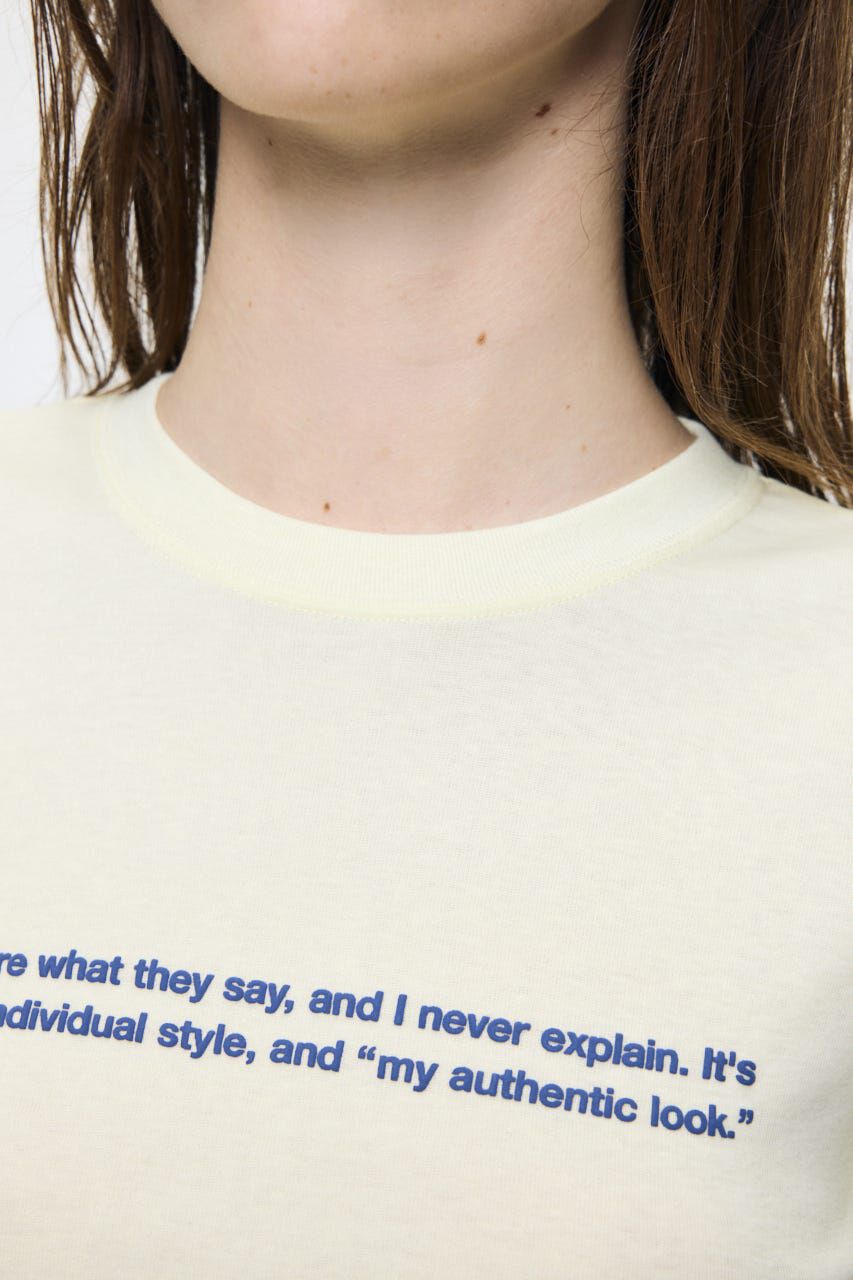 MOUSSY「TINY LETTERED Tシャツ」|Tシャツ・カットソー|