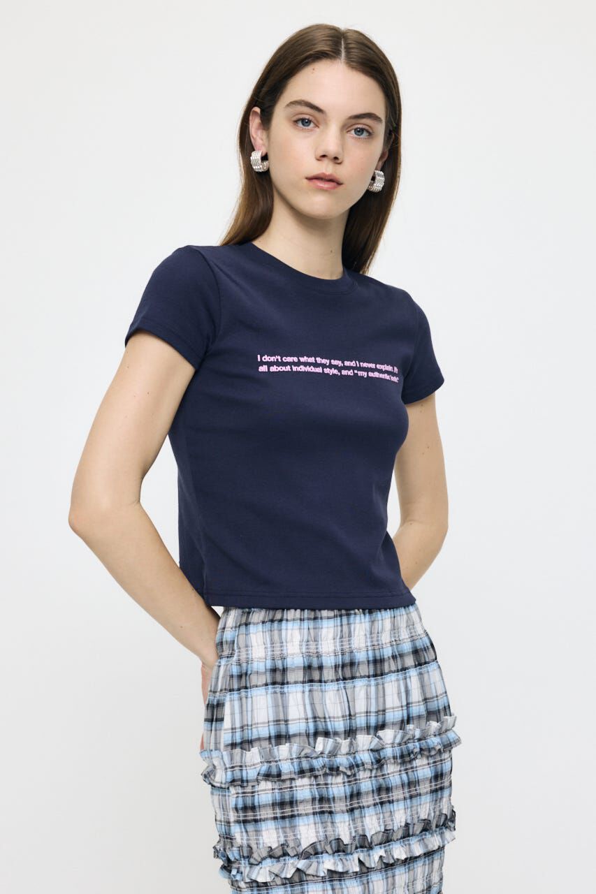 MOUSSY「TINY LETTERED Tシャツ」|Tシャツ・カットソー|