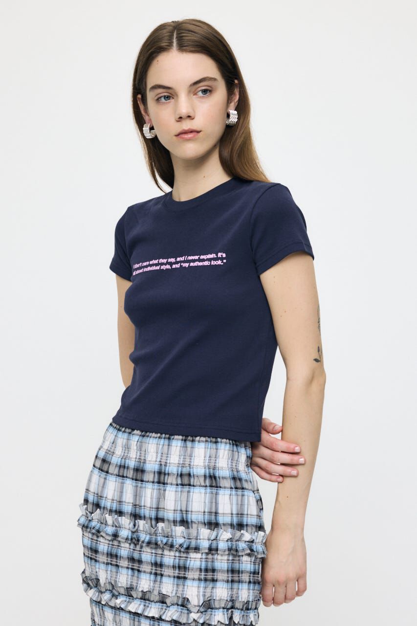 MOUSSY「TINY LETTERED Tシャツ」|Tシャツ・カットソー|