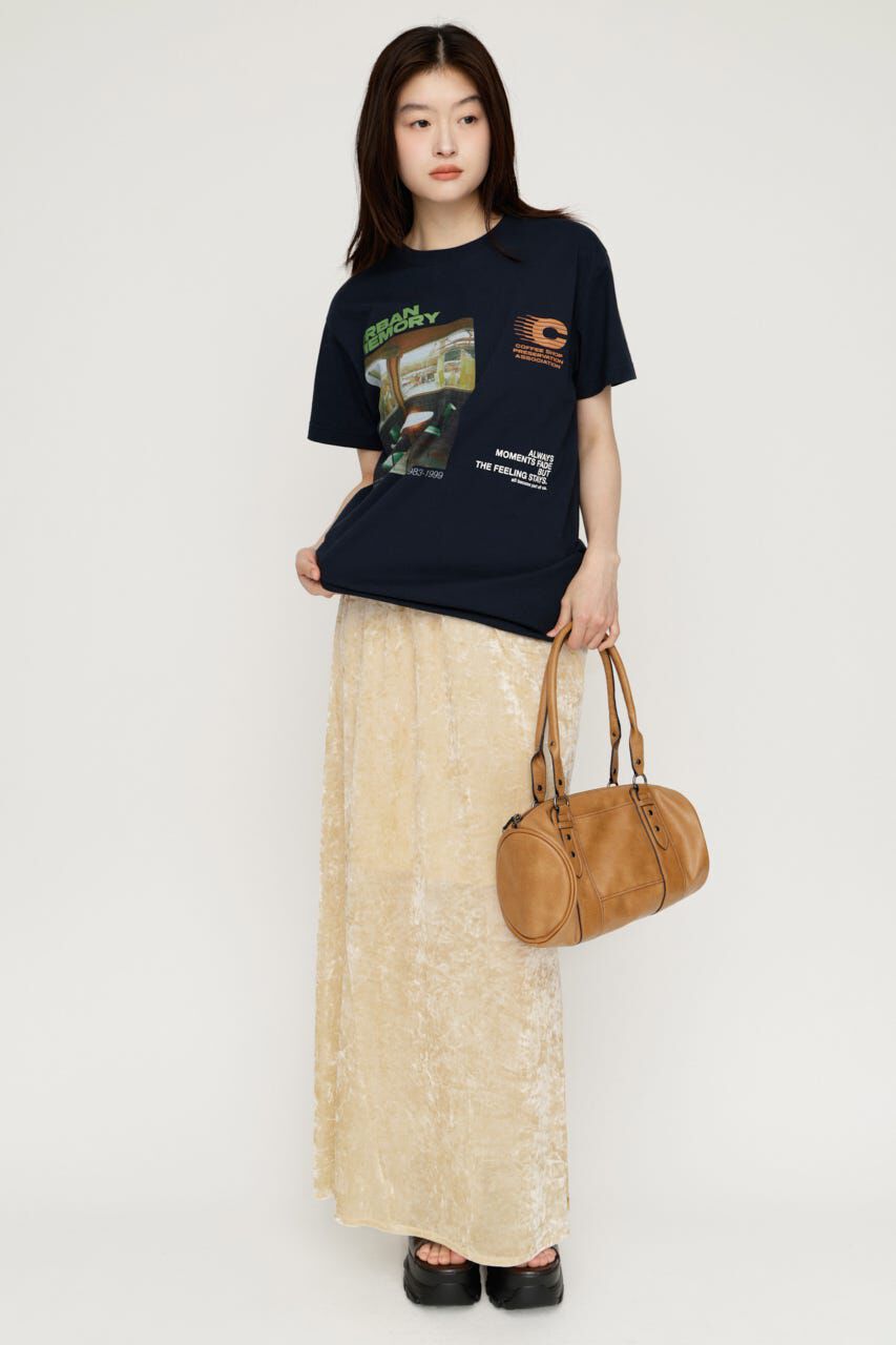 SLY「SHEER CHENILLE ロングスカート」|スカート|