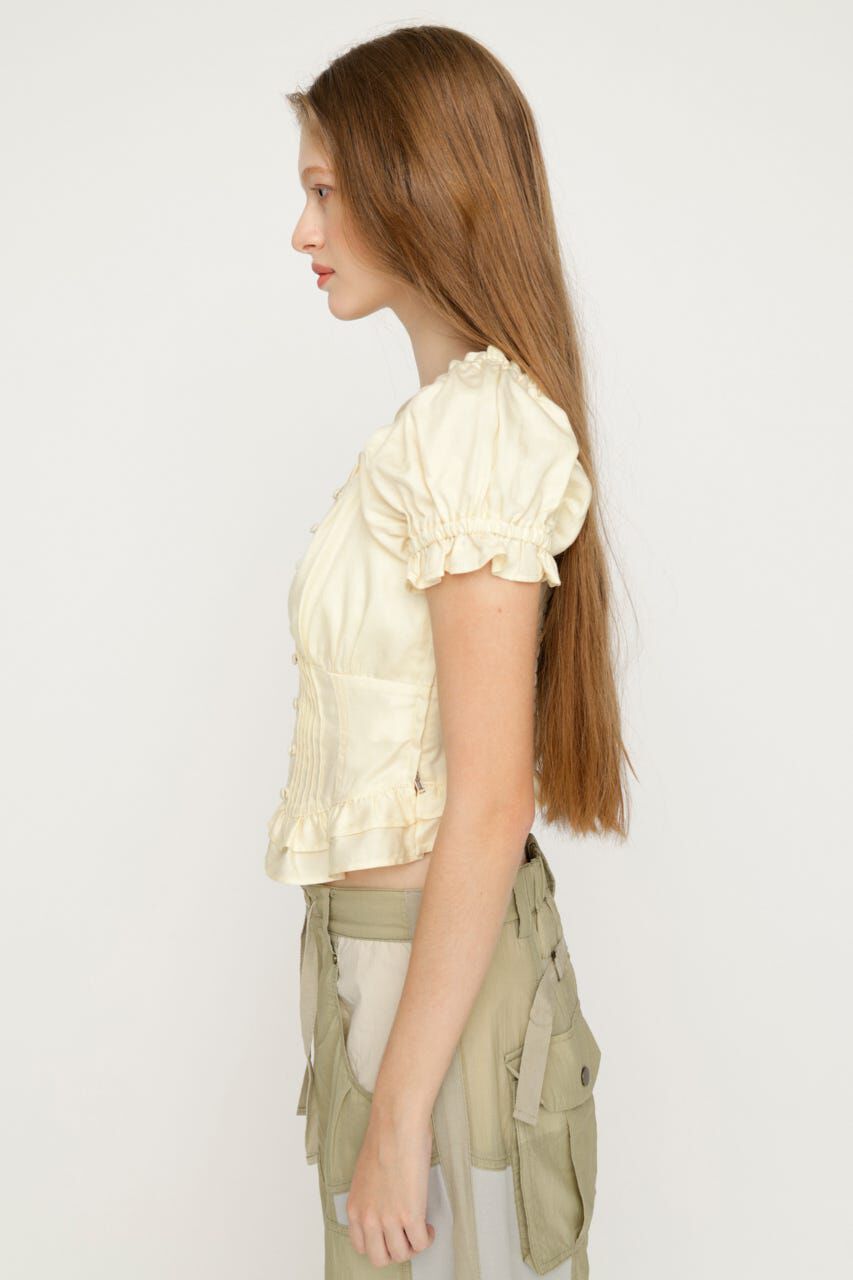 SLY「PUFF SLEEVES WOVEN トップス」|シャツ・ブラウス|