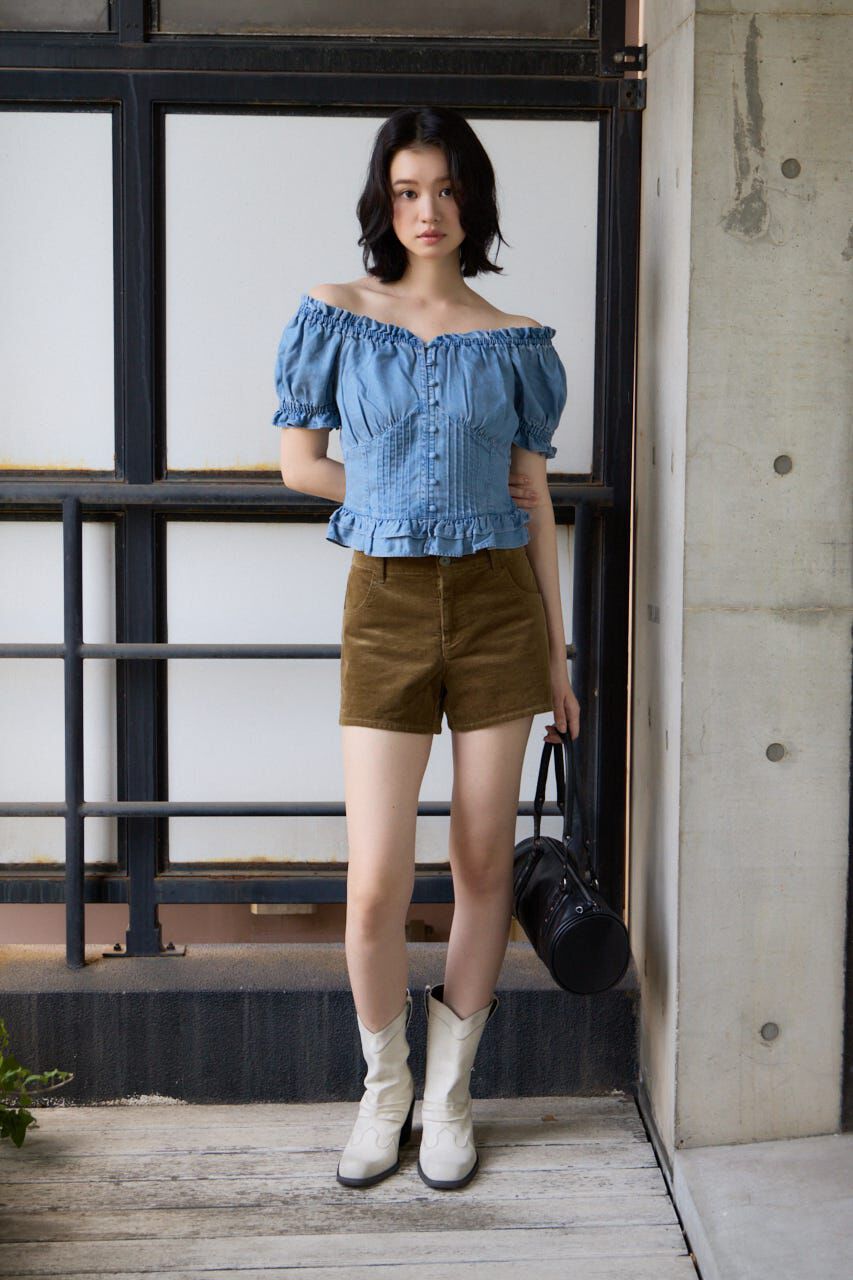 SLY「PUFF SLEEVES WOVEN トップス」|シャツ・ブラウス|