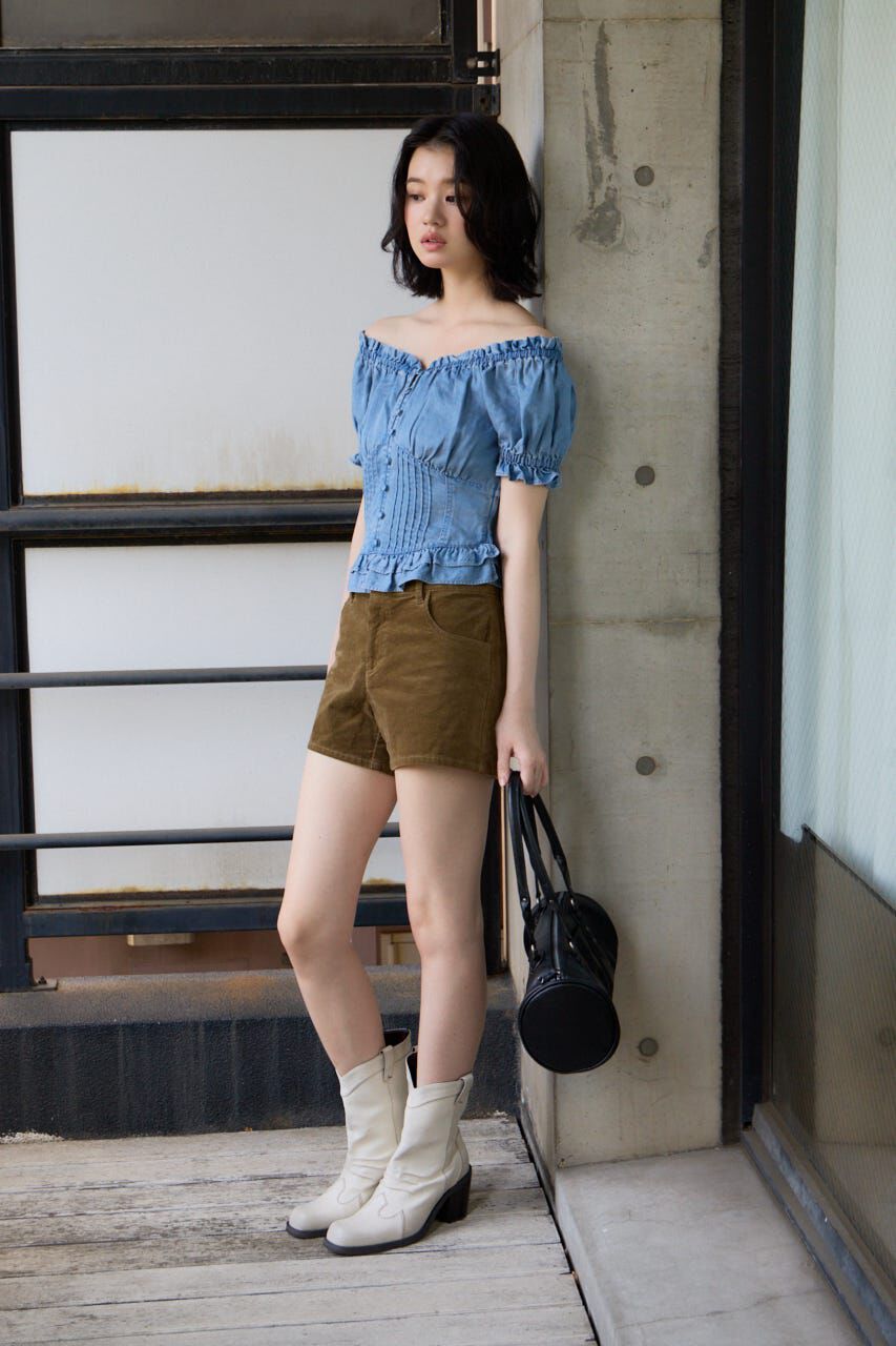 SLY「PUFF SLEEVES WOVEN トップス」|シャツ・ブラウス|